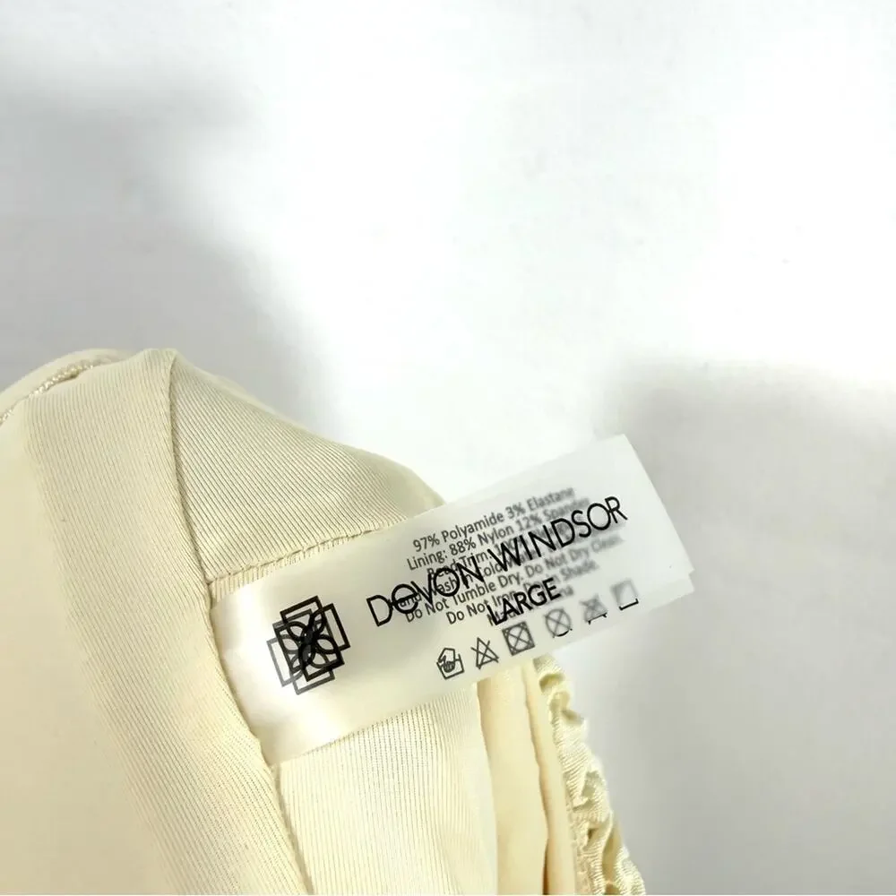 Devon Windsor Jasper Top Jace Mini Skirt Butter Texture Knit Matching Set Large